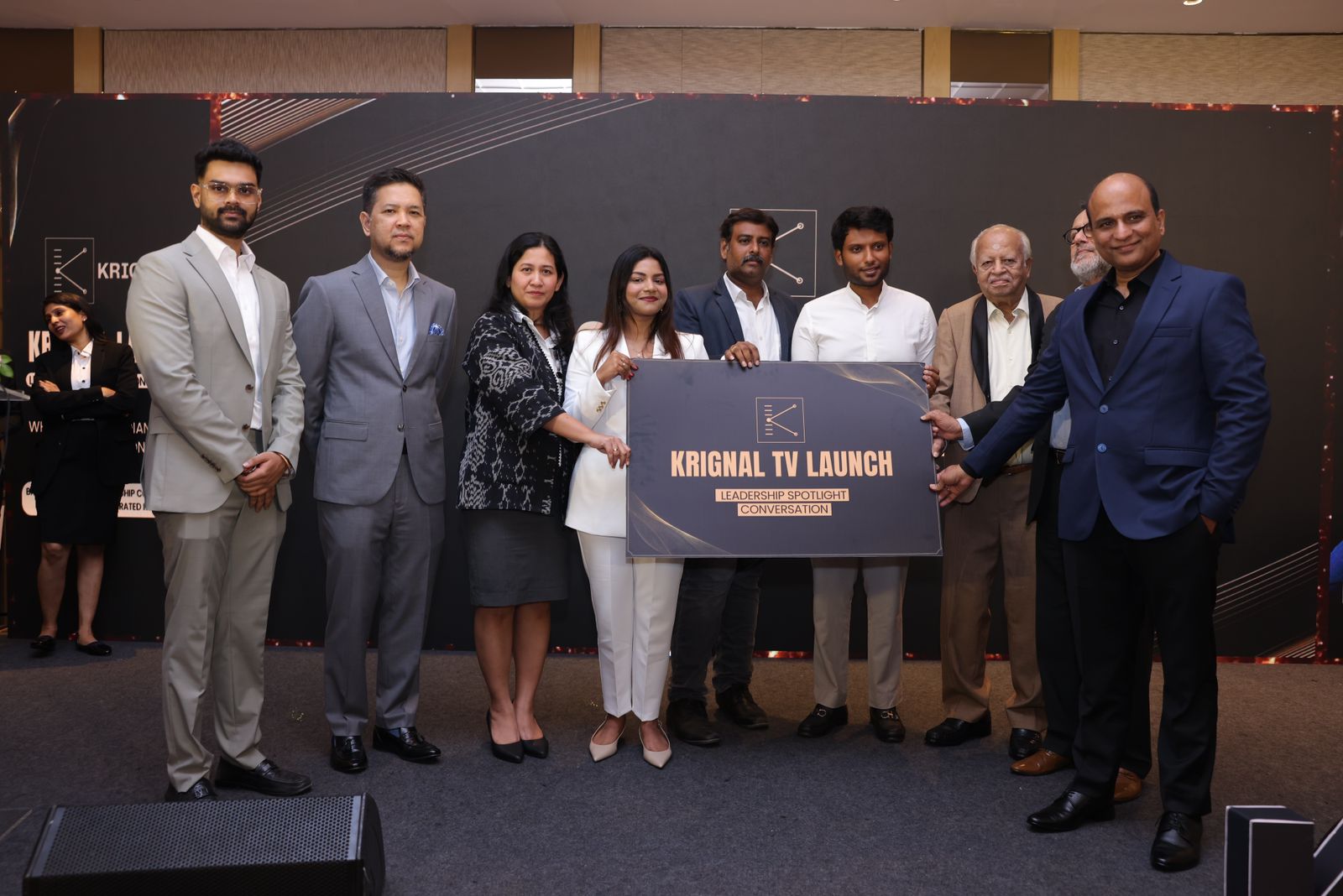 Krignal Grand Launch stage